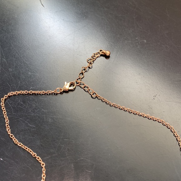 Gold Lightning Bolt Necklace - Picture 3 of 3